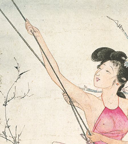 砀山-胡也佛的仕女画和最知名的金瓶梅秘戏图